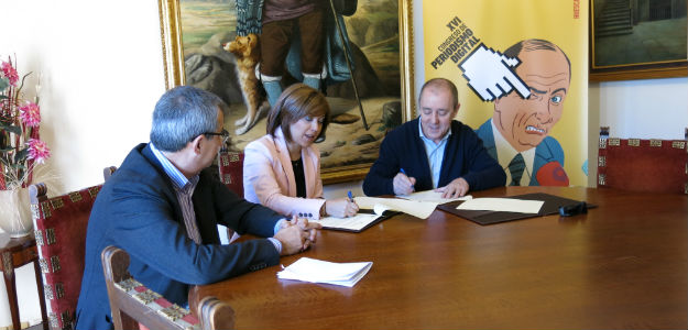 El Ayuntamiento de Huesca renueva su colaboración con el Congreso de Periodismo Digital